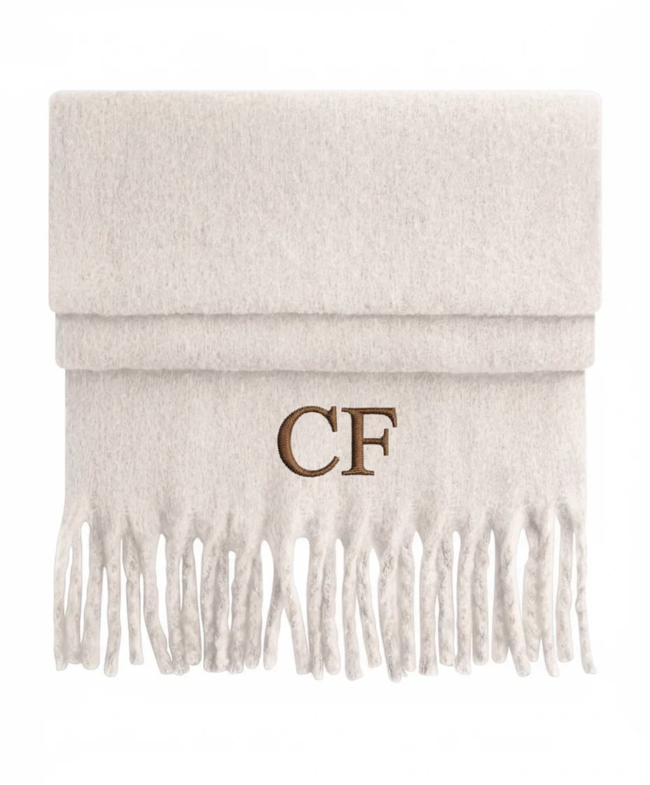 Premium Fluffy scarf thumbnail 4